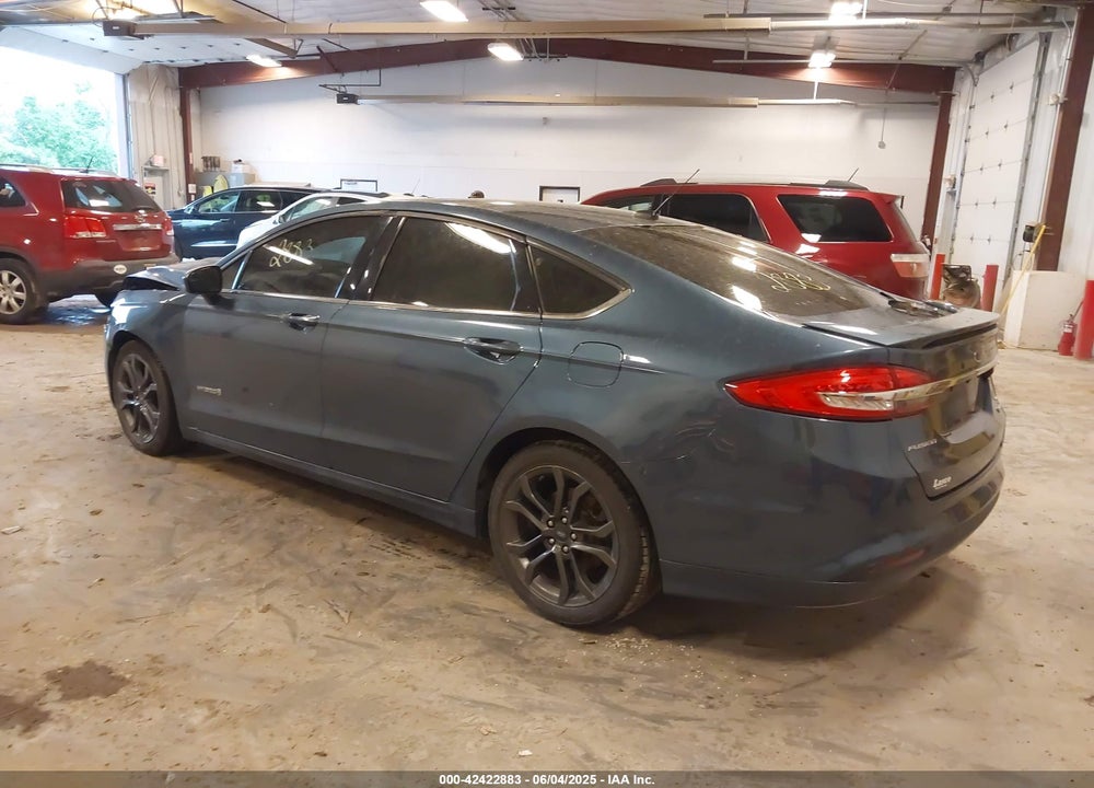 2018 FORD FUSION HYBRID VIN: 3FA6P0LU1JR185896