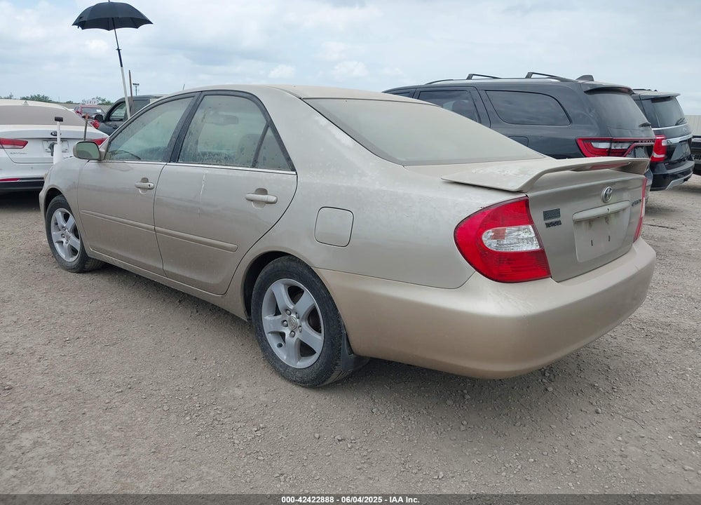 2002 TOYOTA CAMRY SE VIN: 4T1BE32K52U614799