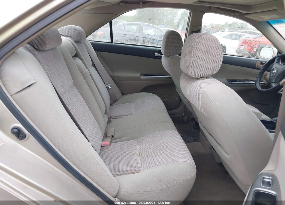 2002 TOYOTA CAMRY SE VIN: 4T1BE32K52U614799