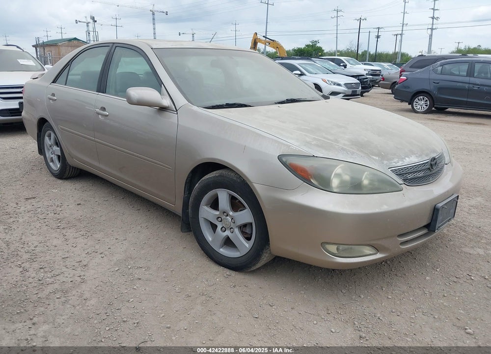 2002 TOYOTA CAMRY SE VIN: 4T1BE32K52U614799