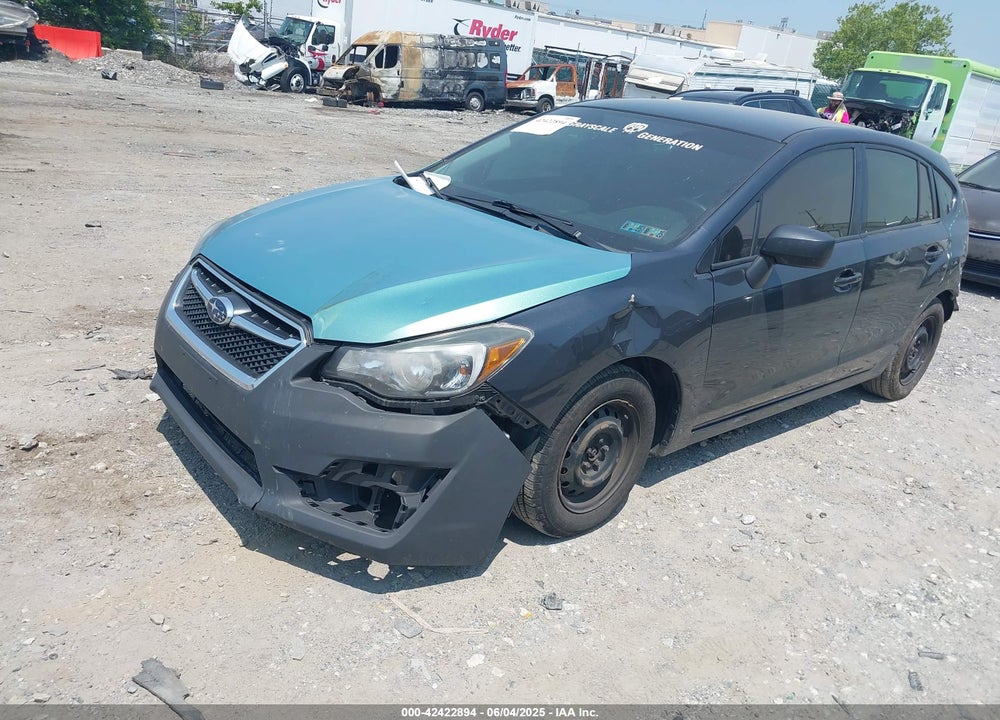 2016 SUBARU IMPREZA VIN: JF1GPAA60G8209100