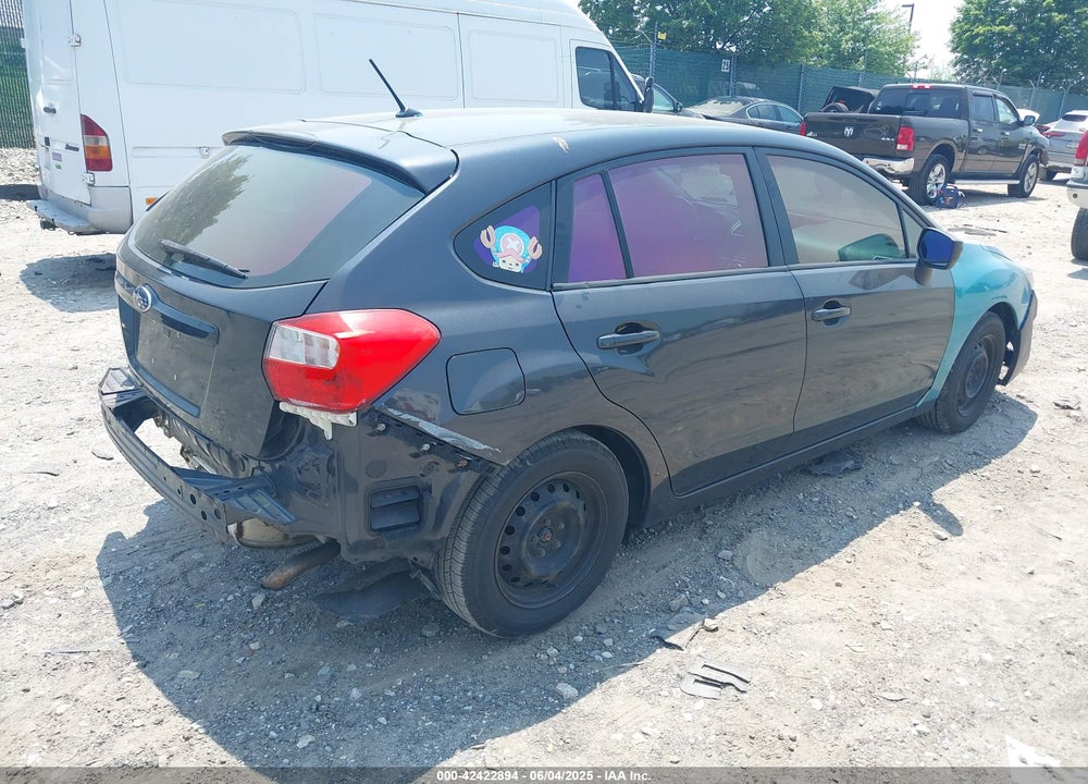 2016 SUBARU IMPREZA VIN: JF1GPAA60G8209100