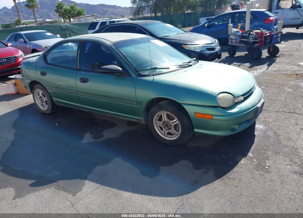 1998 PLYMOUTH NEON VIN: 1P3ES47YXWD675410