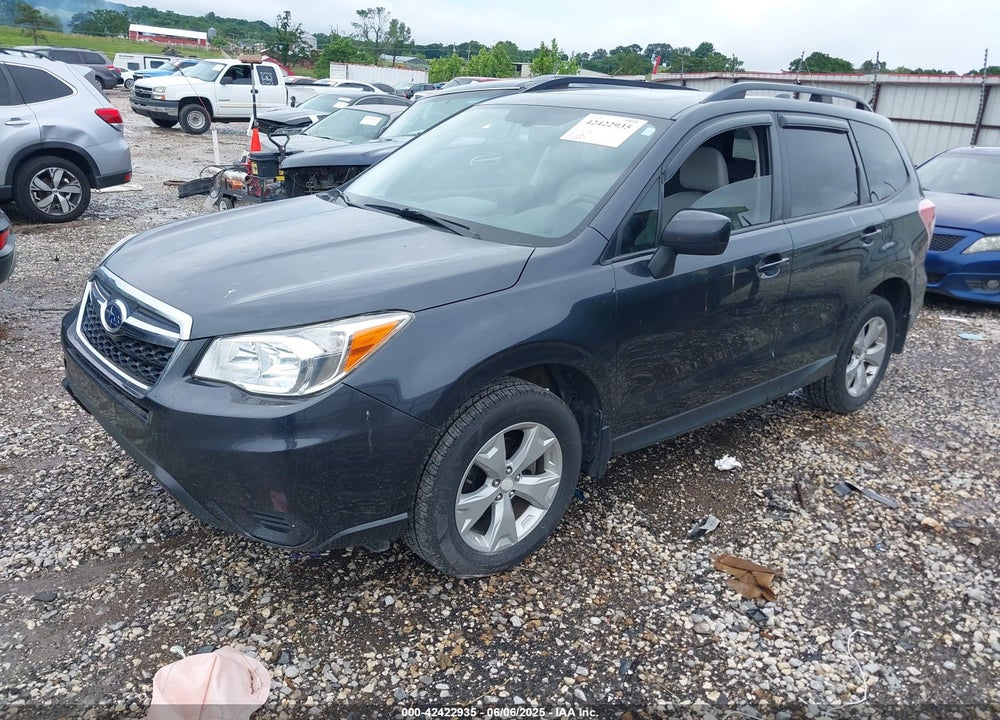 2016 SUBARU FORESTER 2.5I PREMIUM VIN: JF2SJADC1GH457610