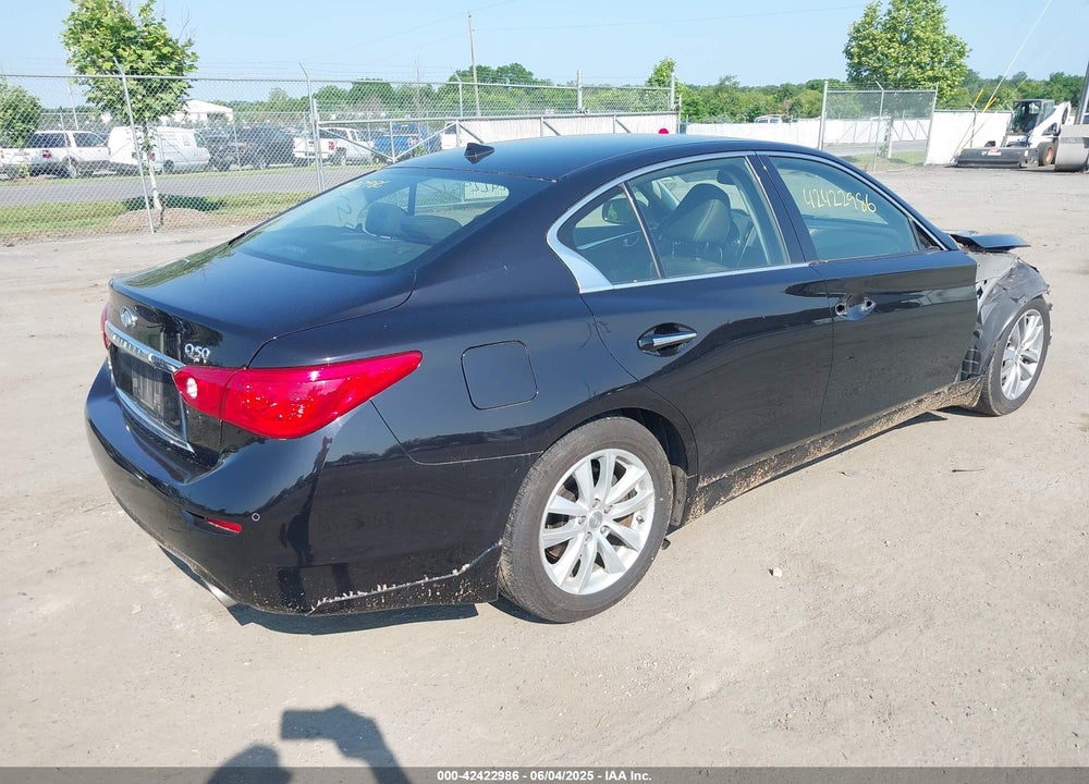 2014 INFINITI Q50 VIN: JN1BV7AR3EM686411