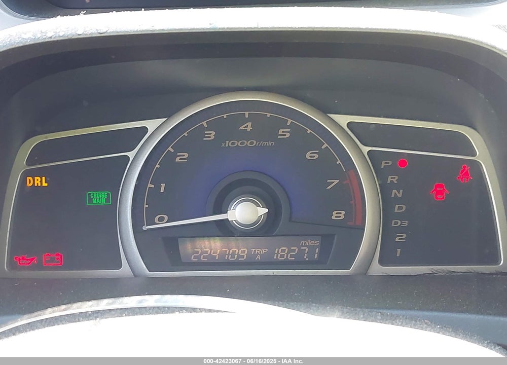 2007 HONDA CIVIC VIN: 1HGFA16507L128619