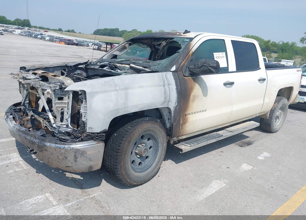 2014 CHEVROLET SILVERADO 1500 VIN: 3GCUKREH9EG393627