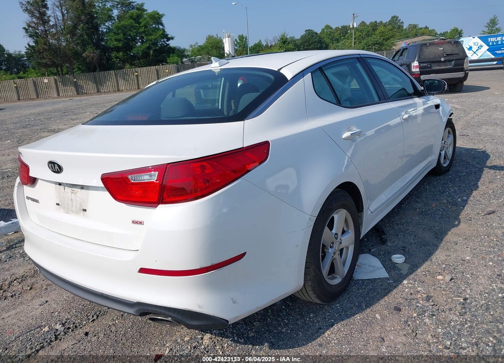2015 KIA OPTIMA LX VIN: KNAGM4A76F5569420