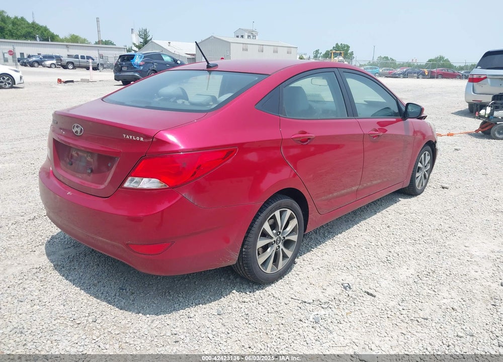 2017 HYUNDAI ACCENT VIN: KMHCT4AE1HU356074