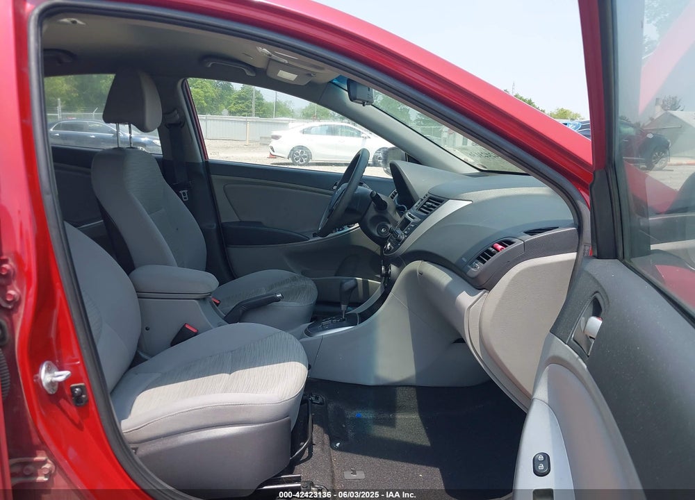 2017 HYUNDAI ACCENT VIN: KMHCT4AE1HU356074