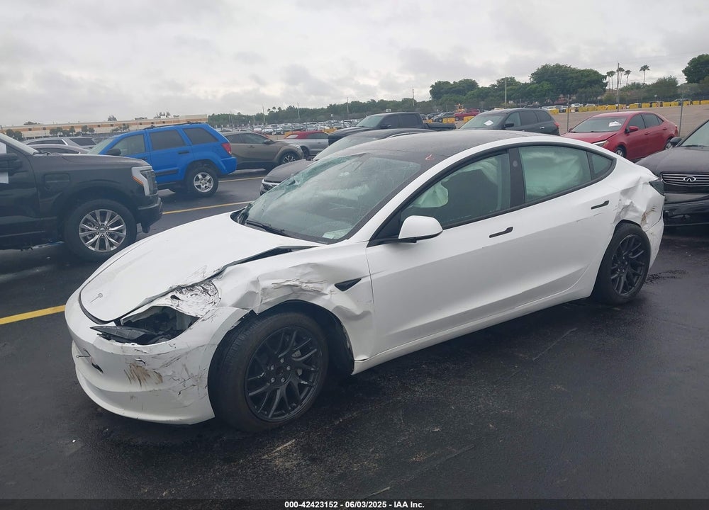 2024 TESLA MODEL 3 LONG RANGE DUAL MOTOR ALL-WHEEL DRIVE/REAR-WHEEL DRIVE VIN: 5YJ3E1EAXRF740594