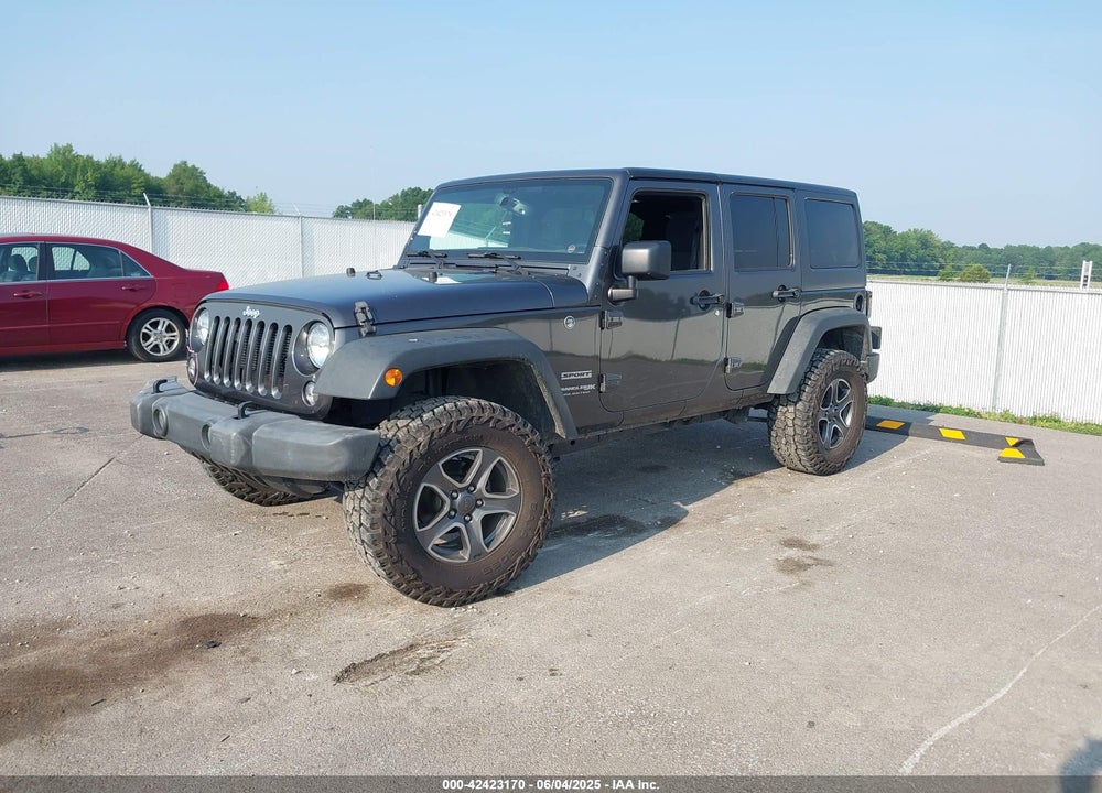2018 JEEP WRANGLER JK UNLIMITED SPORT S 4X4 VIN: 1C4BJWDG6JL854359