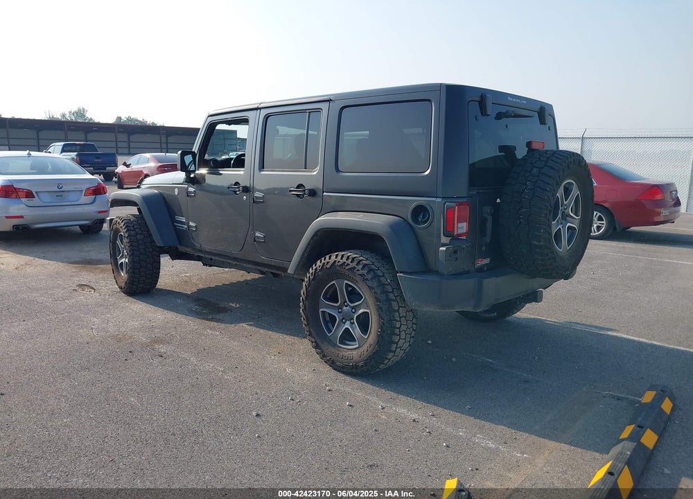 2018 JEEP WRANGLER JK UNLIMITED SPORT S 4X4 VIN: 1C4BJWDG6JL854359