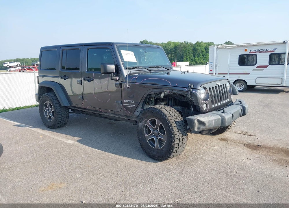 2018 JEEP WRANGLER JK UNLIMITED SPORT S 4X4 VIN: 1C4BJWDG6JL854359