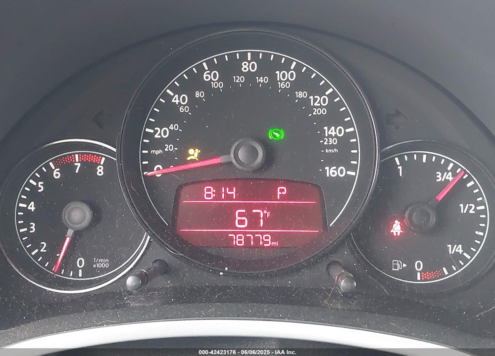 2012 VOLKSWAGEN BEETLE VIN: 3VWJP7AT7CM601230