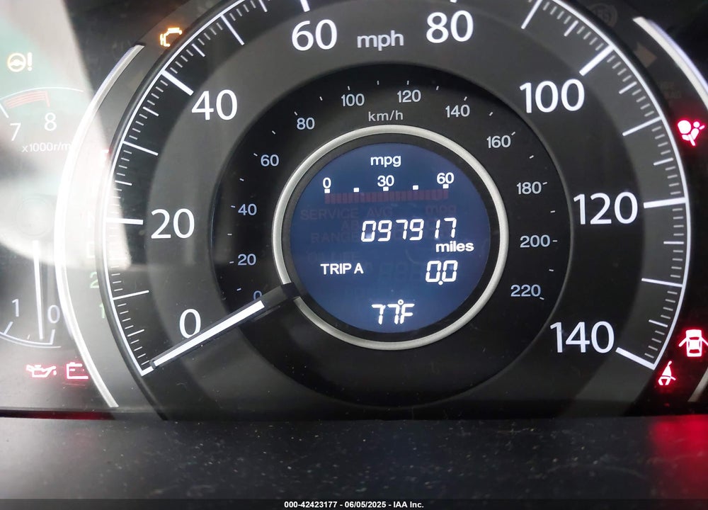 2014 HONDA CR-V VIN: 2HKRM3H57EH562761