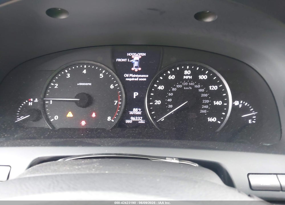 2016 LEXUS LS460 VIN: JTHBL5EF4G5141644