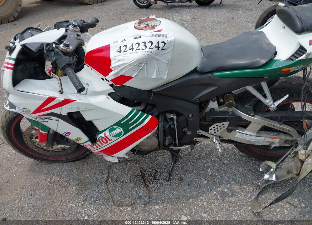 2005 HONDA CBR600 RR VIN: JH2PC37005M206617