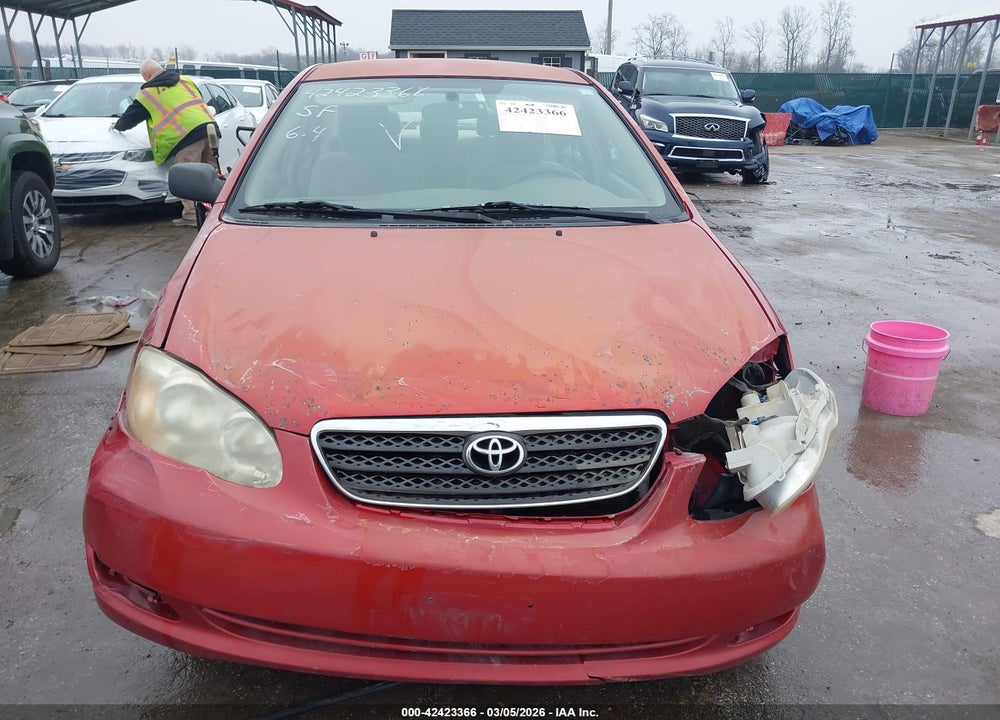 2008 TOYOTA COROLLA CE VIN: 2T1BR32E78C881127