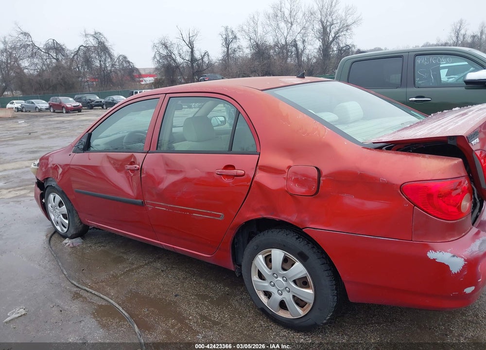 2008 TOYOTA COROLLA CE VIN: 2T1BR32E78C881127