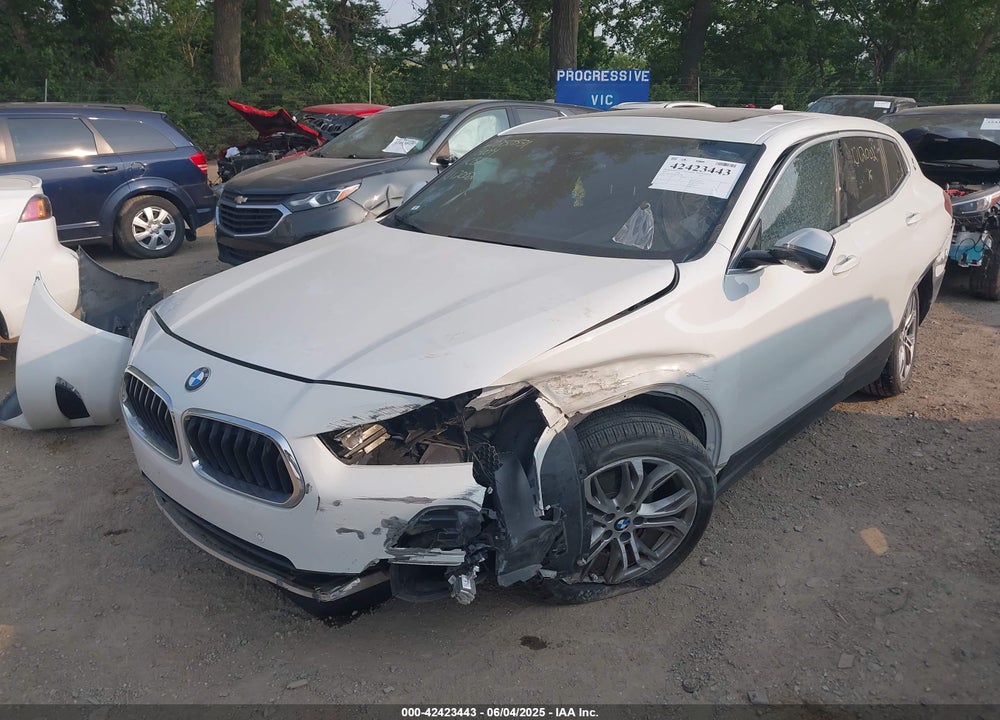 2022 BMW X2 VIN: WBXYH9C01N5U12002