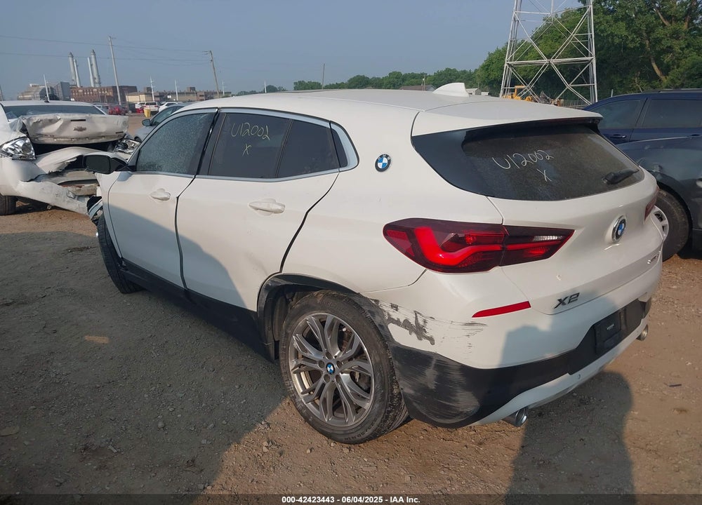 2022 BMW X2 VIN: WBXYH9C01N5U12002