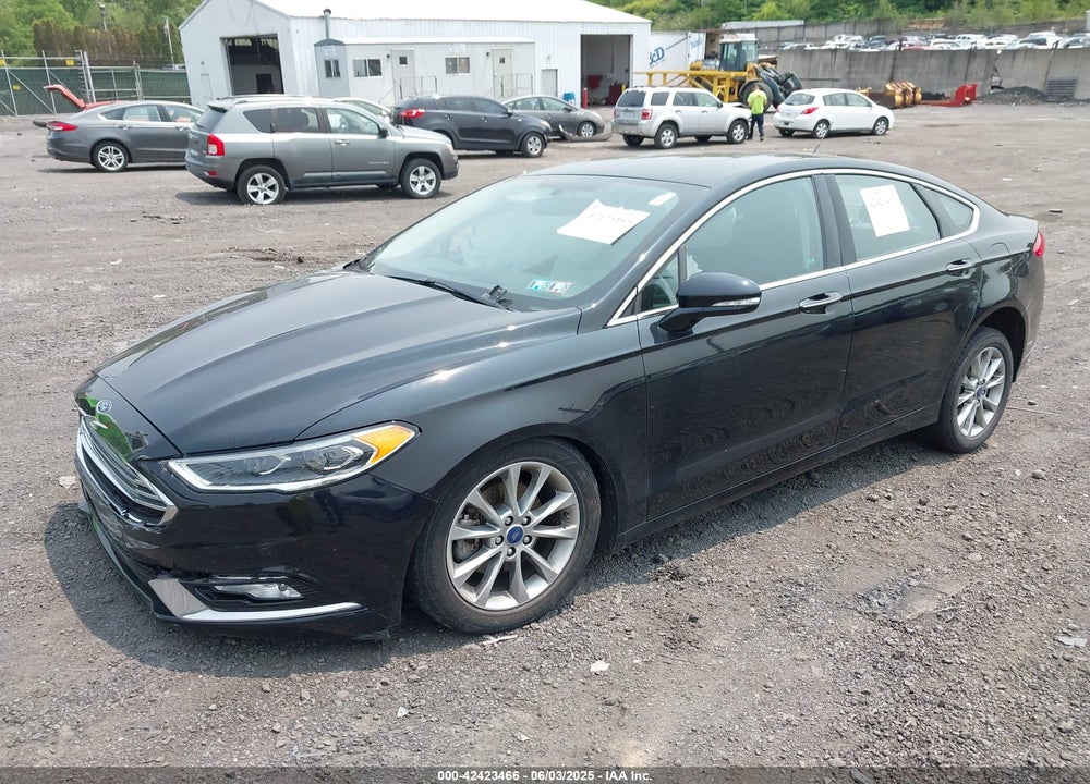 2017 FORD FUSION SE VIN: 3FA6P0HD6HR414480