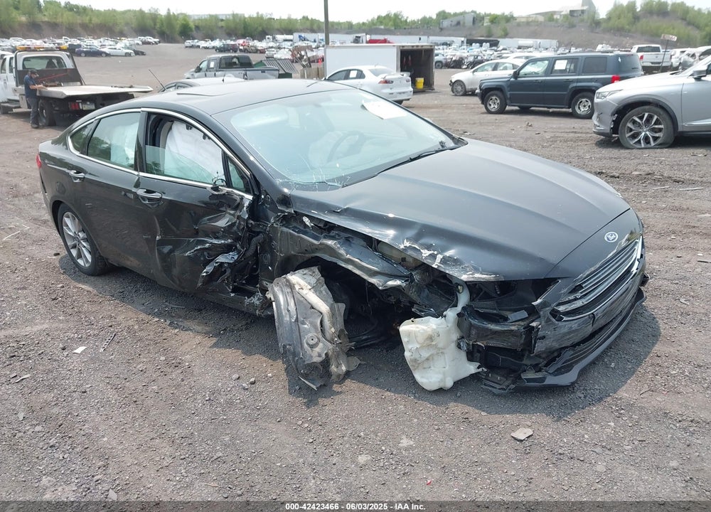 2017 FORD FUSION SE VIN: 3FA6P0HD6HR414480