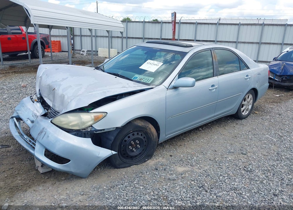2005 TOYOTA CAMRY XLE V6 VIN: 4T1BF30K95U596781