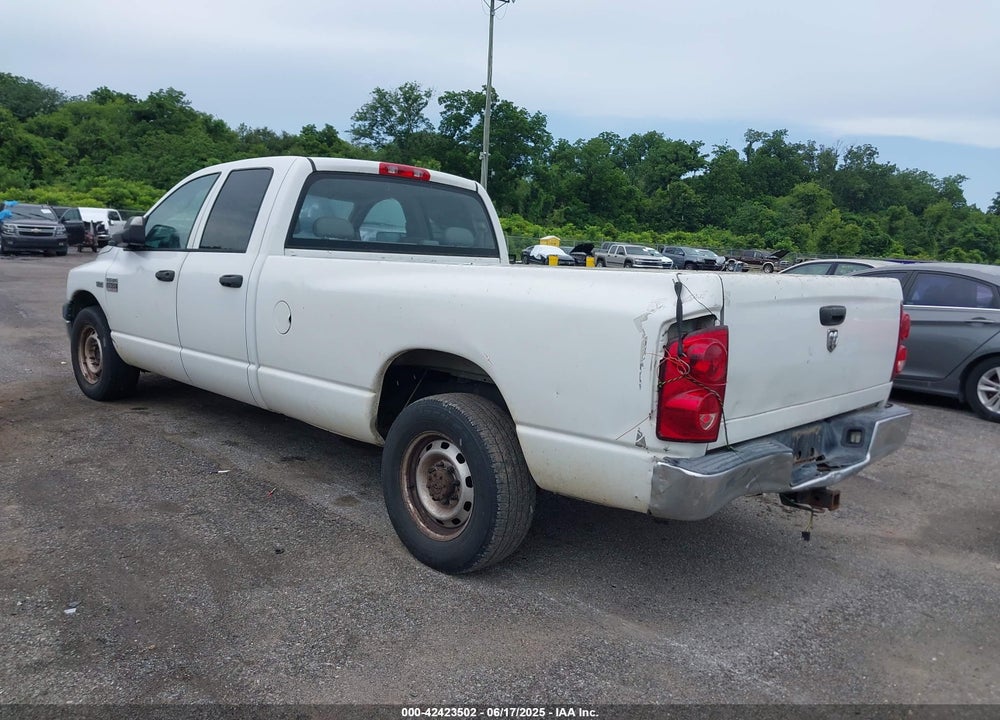 2007 DODGE RAM 2500 ST VIN: 3D7KR28D67G784505