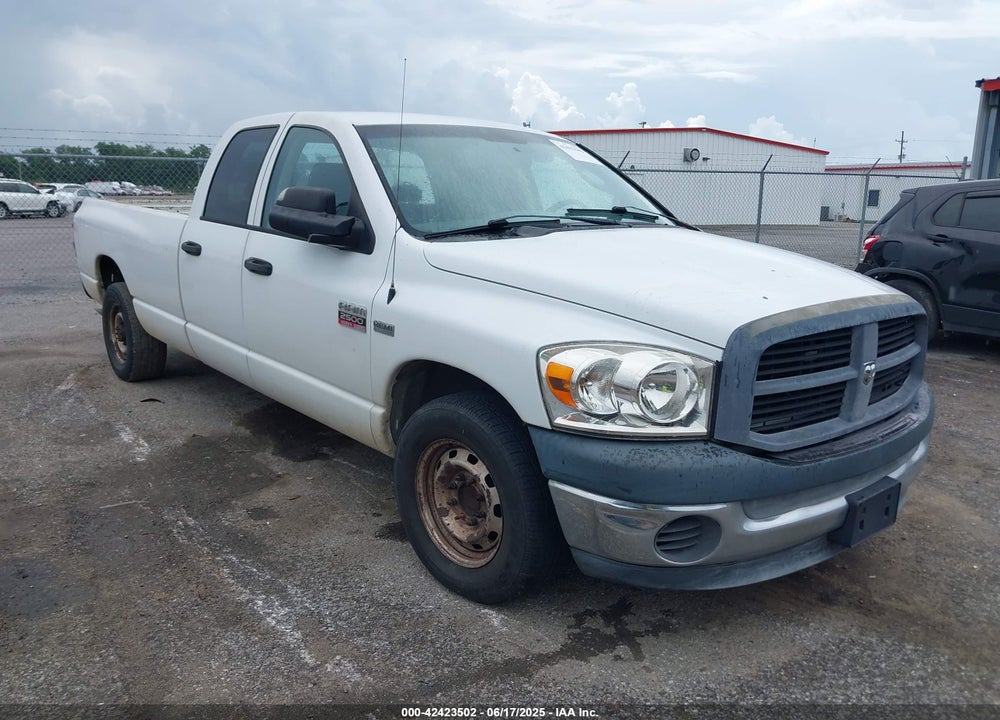 2007 DODGE RAM 2500 ST VIN: 3D7KR28D67G784505