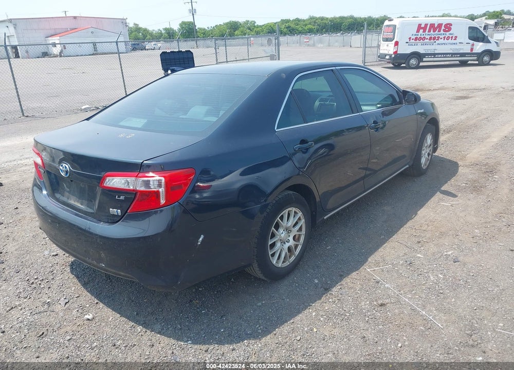 2013 TOYOTA CAMRY HYBRID VIN: 4T1BD1FK9DU092389