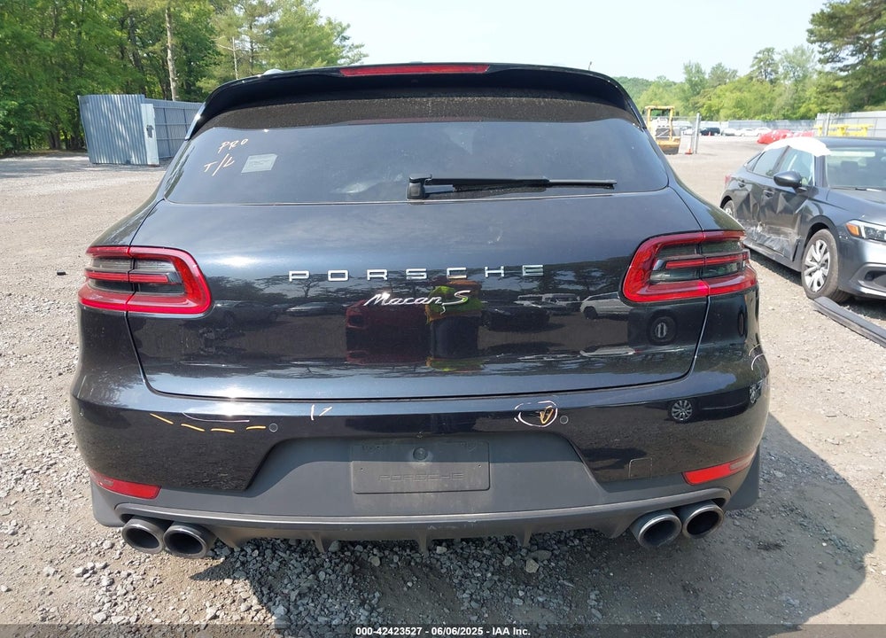 2015 PORSCHE MACAN VIN: WP1AB2A5XFLB63720