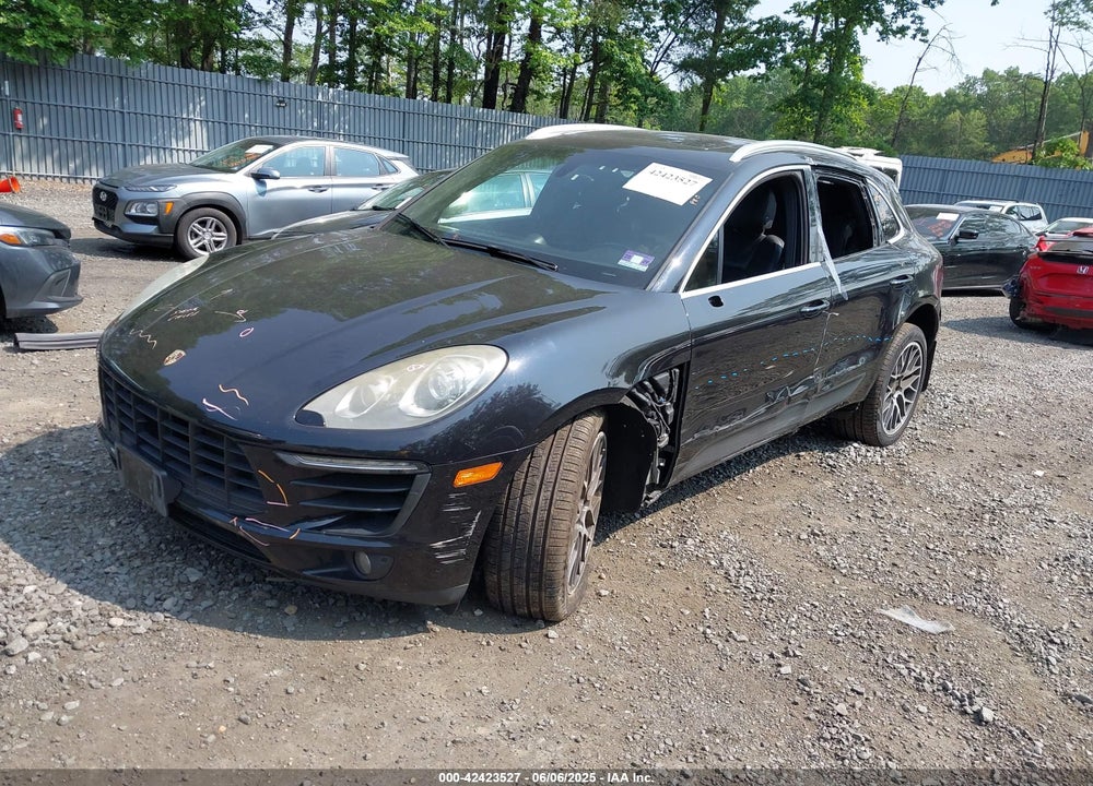 2015 PORSCHE MACAN VIN: WP1AB2A5XFLB63720