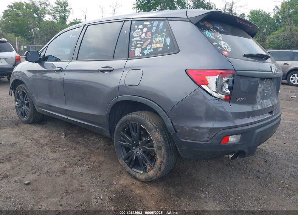 2019 HONDA PASSPORT SPORT VIN: 5FNYF8H23KB018020