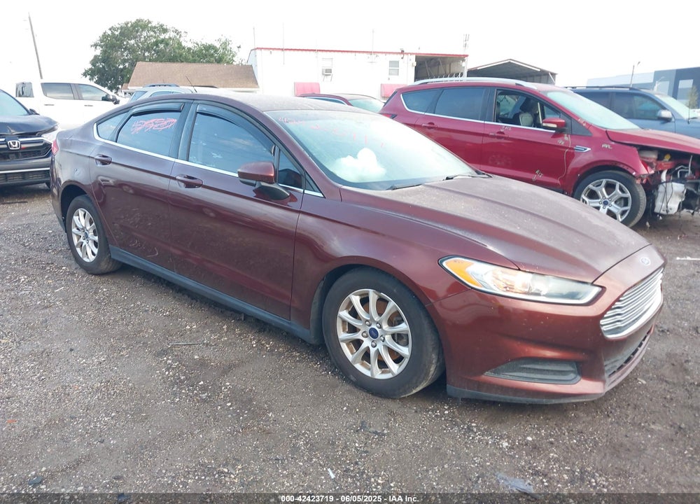 2016 FORD FUSION S VIN: 3FA6P0G74GR262192