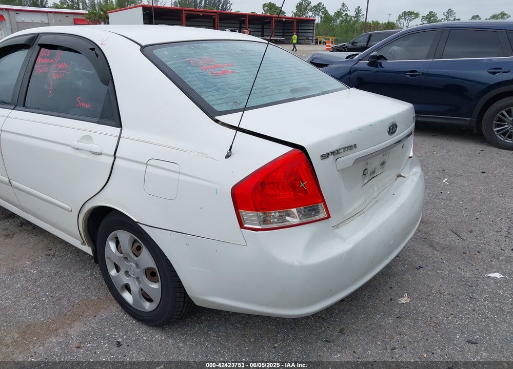 2007 KIA SPECTRA EX VIN: KNAFE121475430485