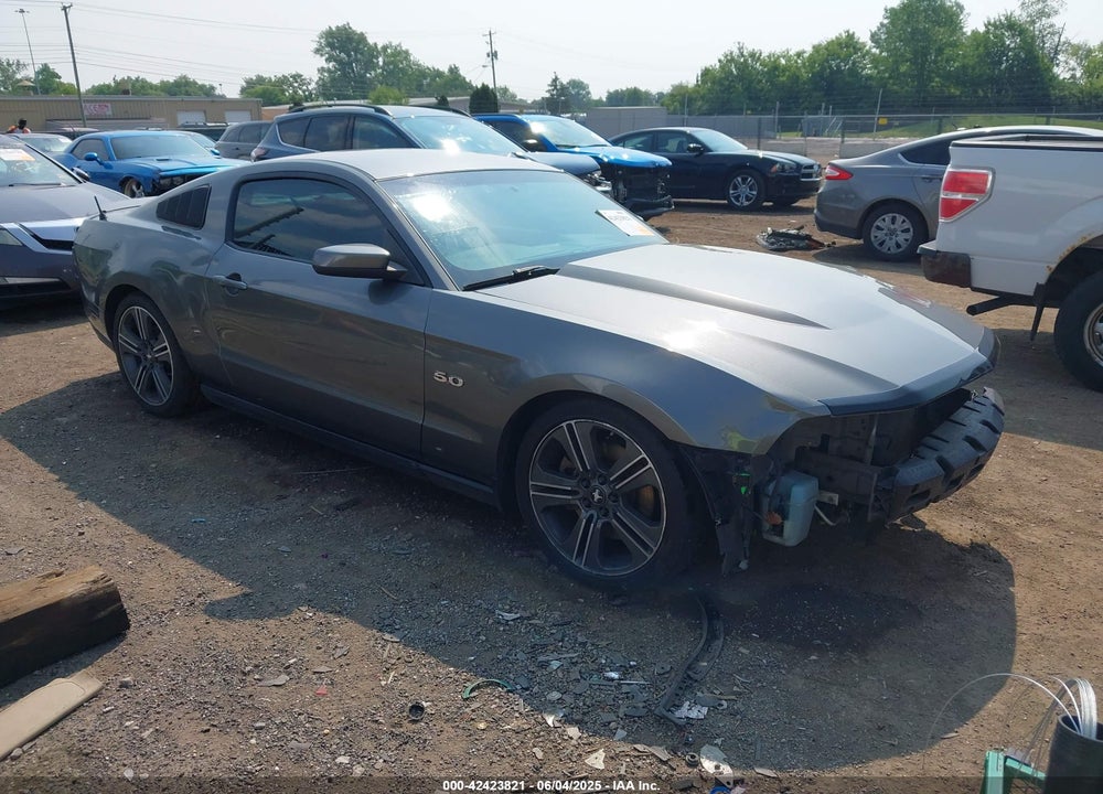 2012 FORD MUSTANG GT PREMIUM VIN: 1ZVBP8CF3C5274347