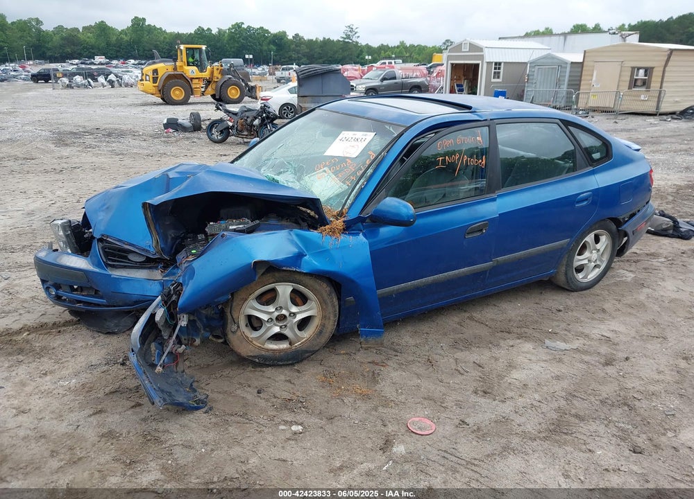 2005 HYUNDAI ELANTRA GLS/GT VIN: KMHDN56D45U162574