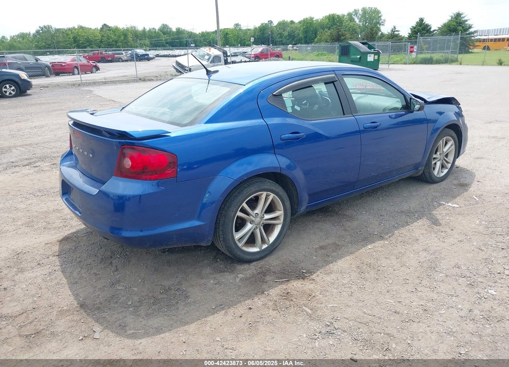 2014 DODGE AVENGER VIN: 1C3CDZAB0EN219481