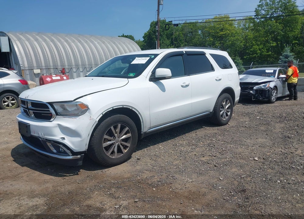 2016 DODGE DURANGO VIN: 1C4RDJDG8GC374860