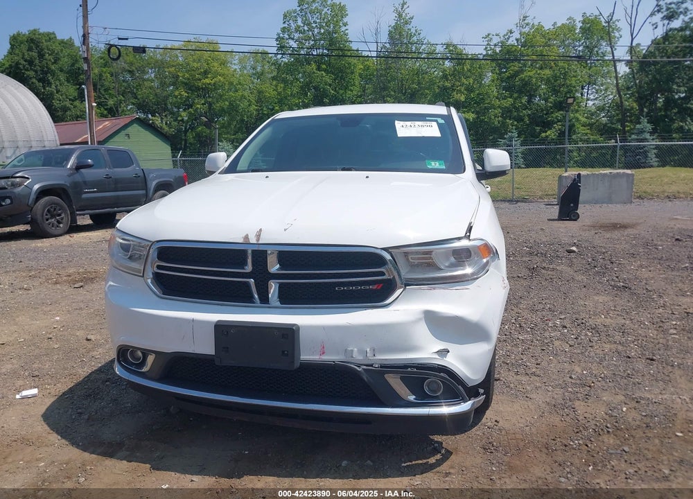 2016 DODGE DURANGO VIN: 1C4RDJDG8GC374860
