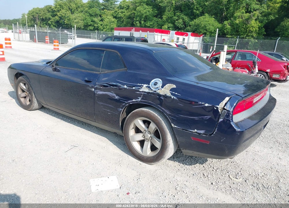 2013 DODGE CHALLENGER VIN: 2C3CDYAG3DH692434