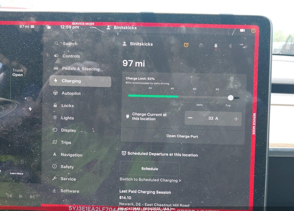 2020 TESLA MODEL 3 VIN: 5YJ3E1EA2LF704499