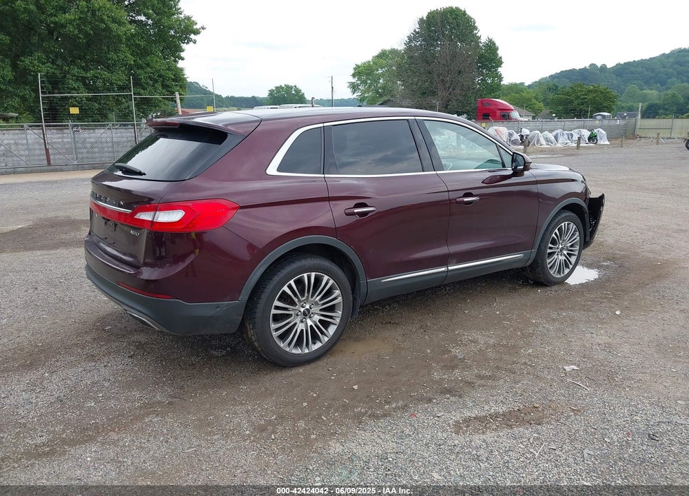 2017 LINCOLN MKX VIN: 2LMPJ8LR8HBL22349