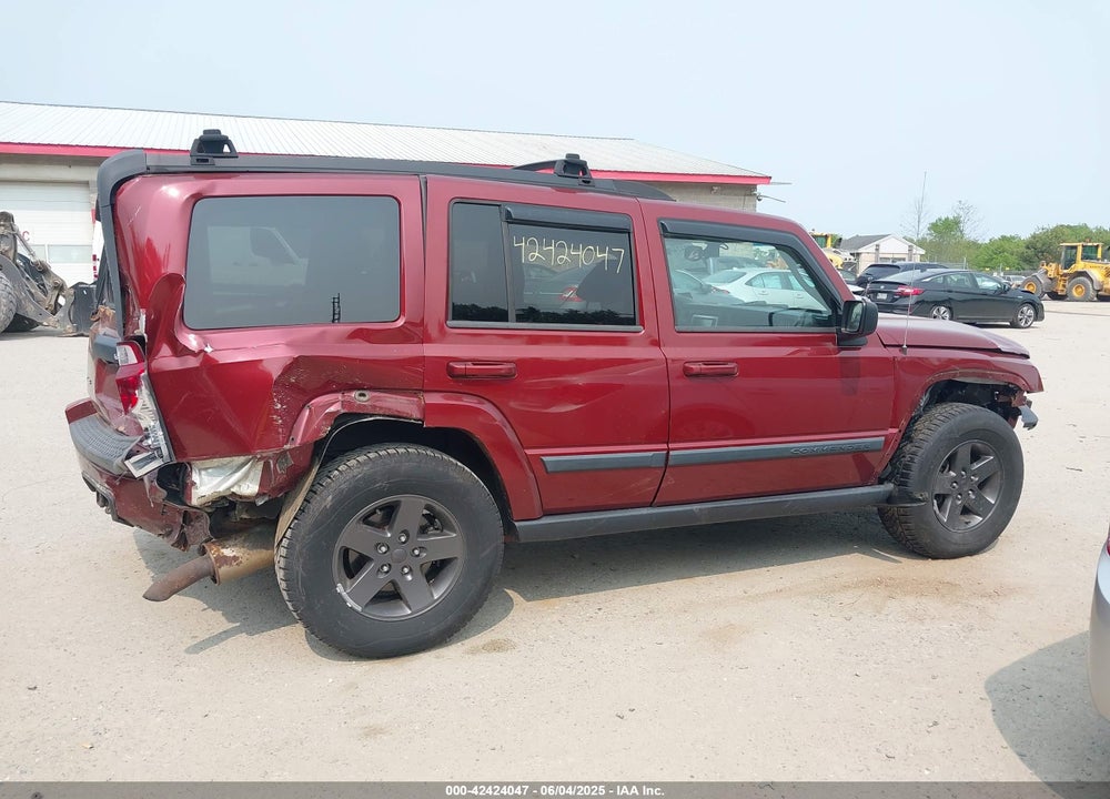 2008 JEEP COMMANDER VIN: 1J8HG48N98C203848