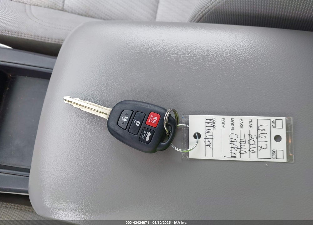 2016 TOYOTA CAMRY LE VIN: 4T1BF1FKXGU541125