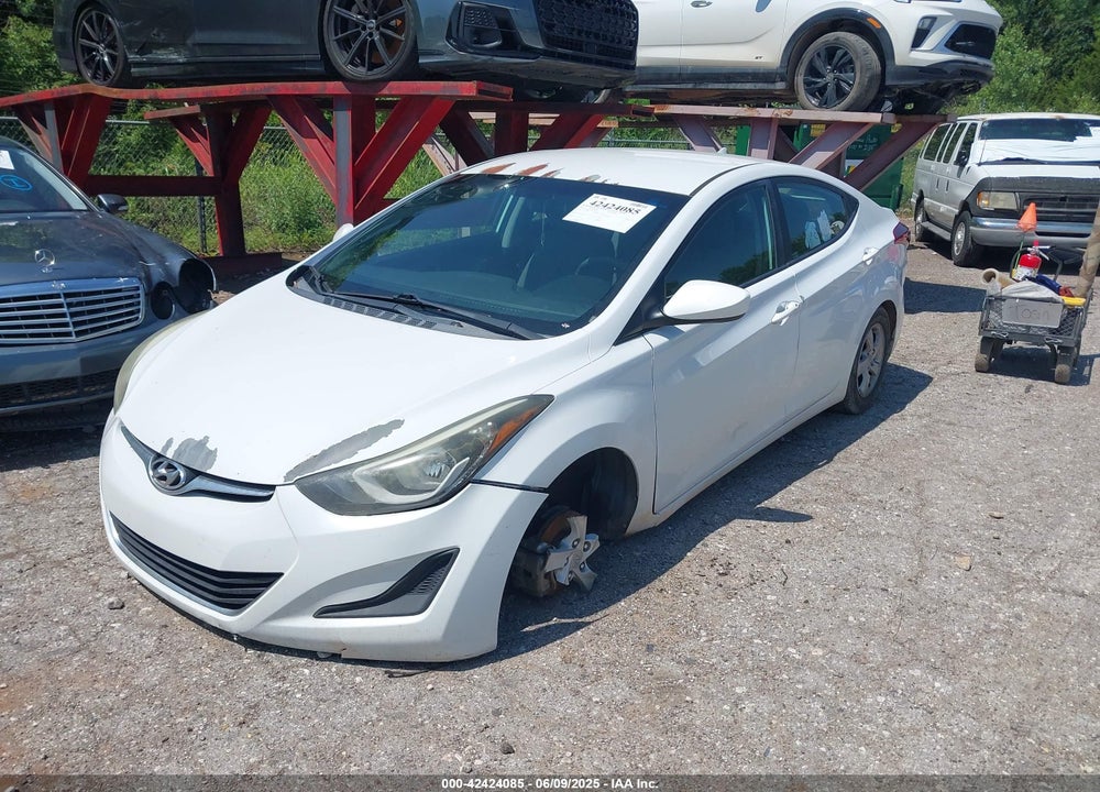 2015 HYUNDAI ELANTRA VIN: 5NPDH4AE5FH651146