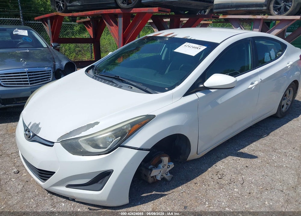 2015 HYUNDAI ELANTRA VIN: 5NPDH4AE5FH651146