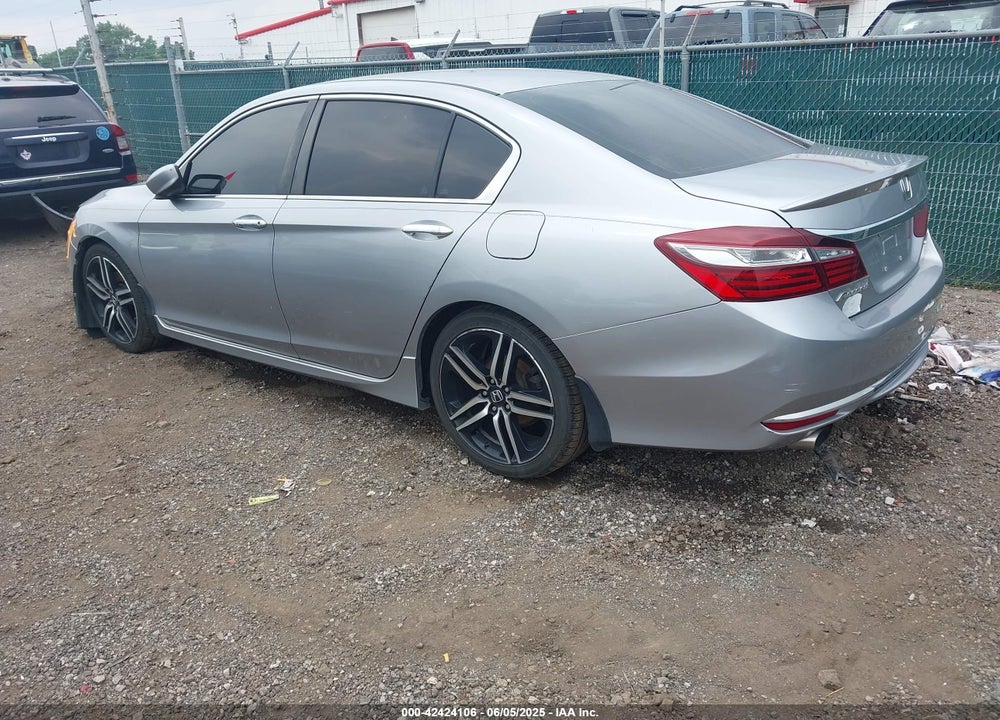 2017 HONDA ACCORD SPORT VIN: 1HGCR2F52HA064887